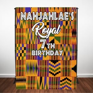 African theme backdrop