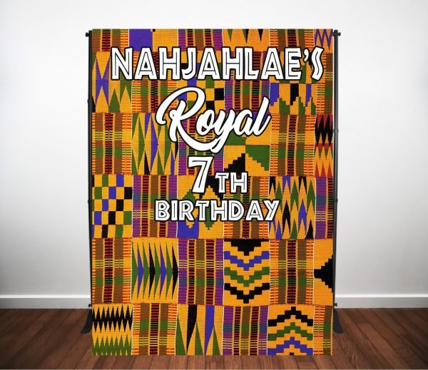 African theme backdrop