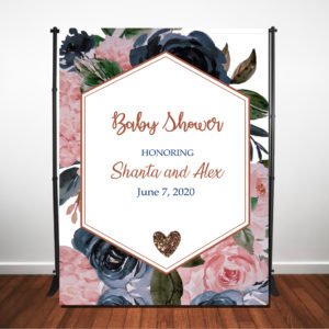 Elegant Watercolor Floral Backdrop