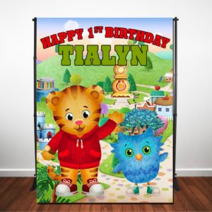 Daniel Tiger Backdrop