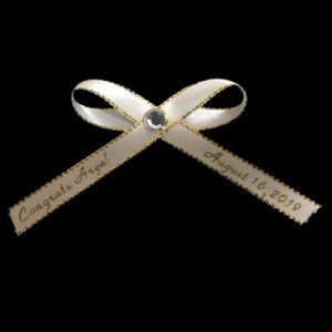 the brat shack imprinted ribbon