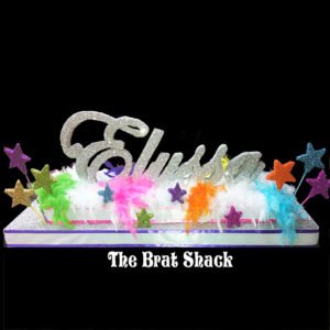 the brat shack neon theme party
