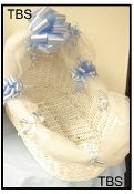 wicker bassinet for rent