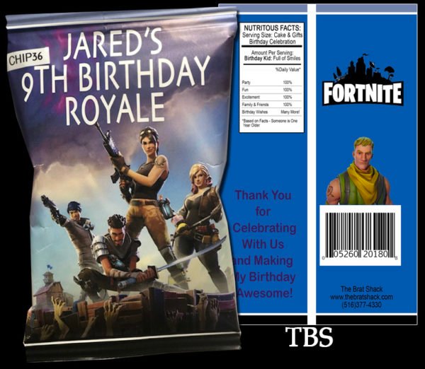 The brat shack fortnite chip bags