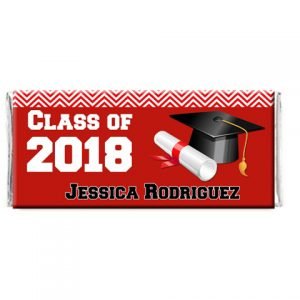 The brat shack graduation chocolate bar wrapper
