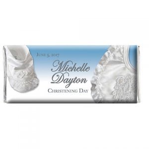The brat shack baptism chocolate bar wrapper