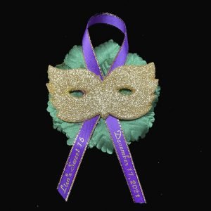 Mardi Gras Capias made by the brat shack