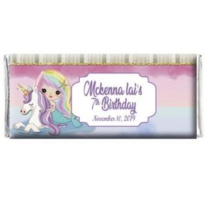 Unicorn chocolate bar wrapper The brat shack Party Store