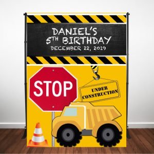 Construction Backdrop
