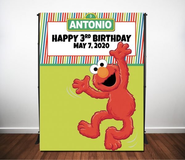 ELMO BACKDROP