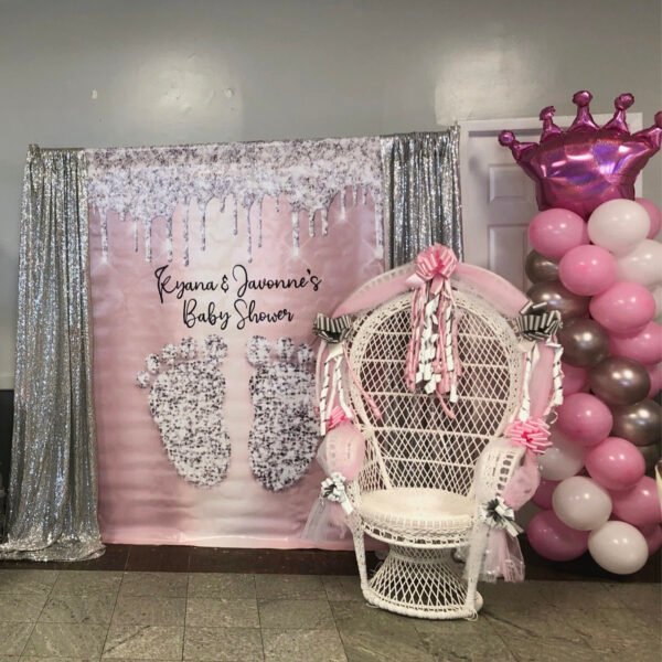 twinkle baby feet baby backdrop the brat shack