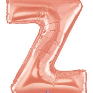 Giant Letter Balloons Mega letter Z the brat shack
