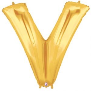Giant Letter Balloons Mega letter V The Brat Shack