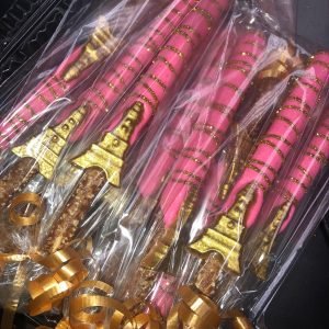 The brat shack chocolate covered paris pretzels