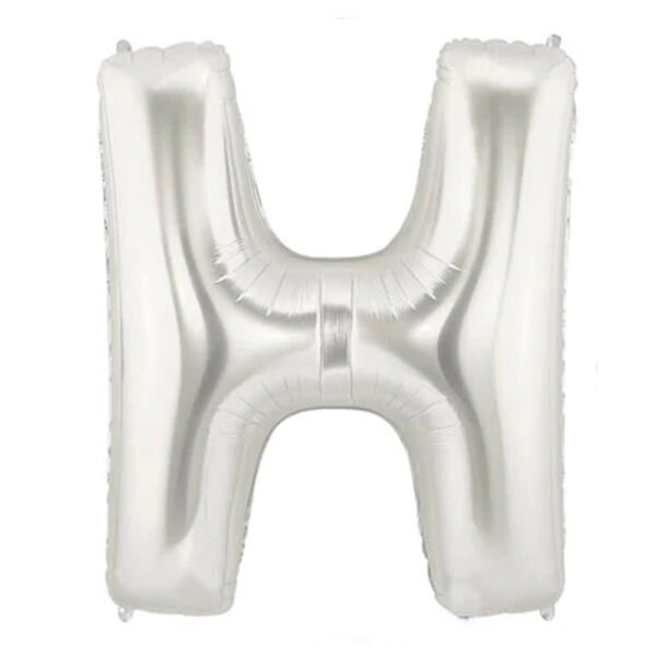 Giant Letter Balloons Mega letter H The Brat Shack