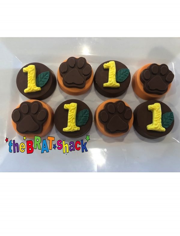The brat shack animal safari chocolate covered oreos