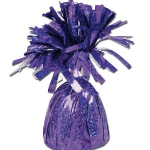 purple balloon weight