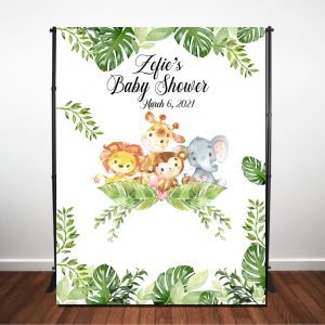 animal safari backdrop