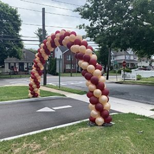 Drive thru Balloon Arch The Brat Shack