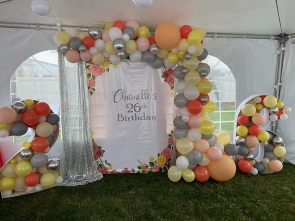 Marquee balloon Number The Brat Shack