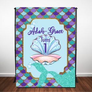Mermaid Backdrop The Brat Shack