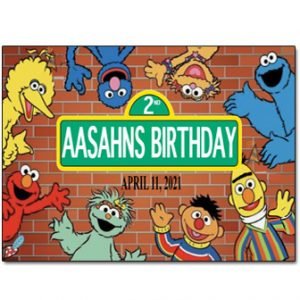 Sesame Street Label The Brat Shack