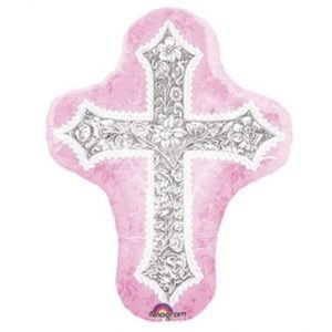 pink cross balloon The Brat Shack