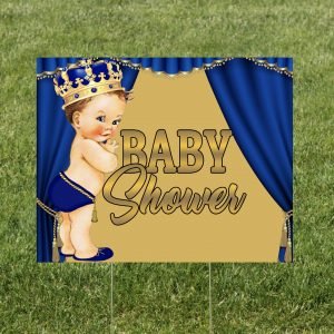 Baby Prince Yard Sign