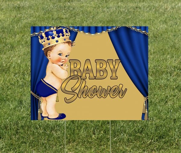 Baby Prince Yard Sign