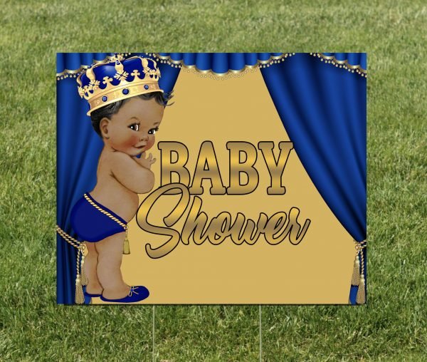 Baby Prince Yard Sign