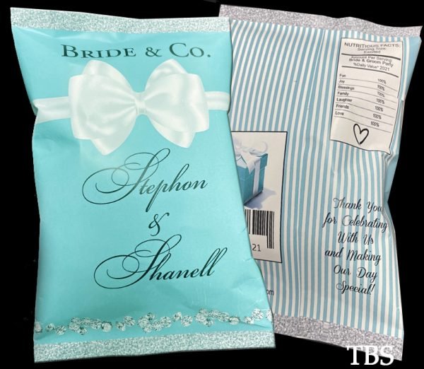 Tiffany Chip Bag Favors The Brat Shack