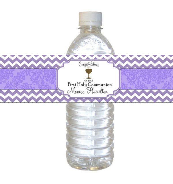 Communion water labels The Brat Shack