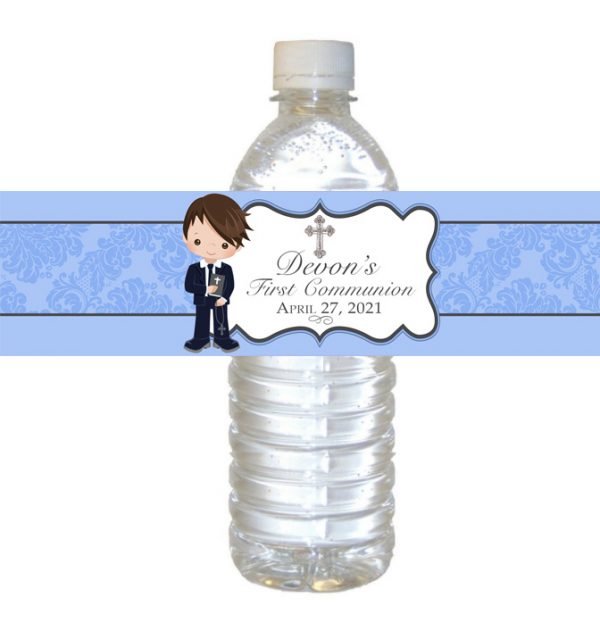 Communion water label The Brat Shack