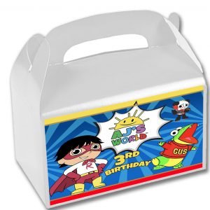 Ryan's World theme Treat Box the brat shack