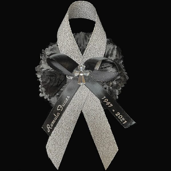 Cross Capias Double Ribbon Pin On The Brat Shack