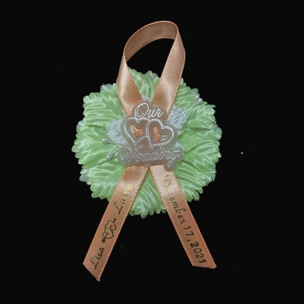Wedding Hearts Intwined Pin On Capias made by the brat shack