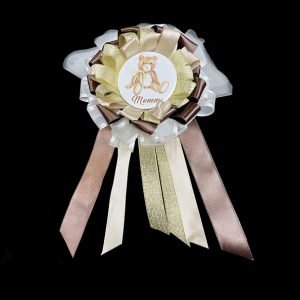 Teddy bear theme corsage The Brat Shack