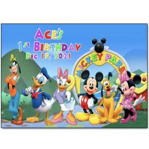 Mickey Mouse Clubhouse theme Label The Brat Shack