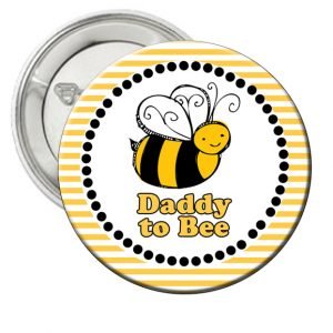 Bumble Bee Theme Family Button The Brat Shack