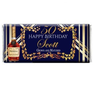 Hennessy theme Chocolate Wrapper The Brat Shack
