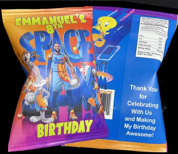 Space Jam Chip Bags The Brat Shack