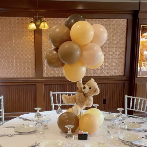 the brat shack Party Store teddy bear centerpiece