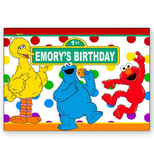 the brat shack Sesame Street label