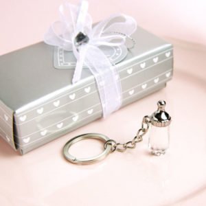 the brat shack bottle favor keychain