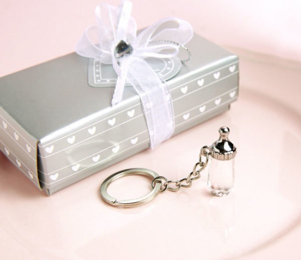 the brat shack bottle favor keychain