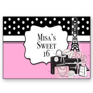 the brat Shack Paris theme label