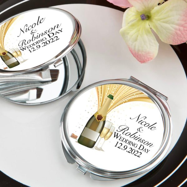 the brat shack mirror compact favor