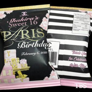 paris chip bag party favor the brat shack
