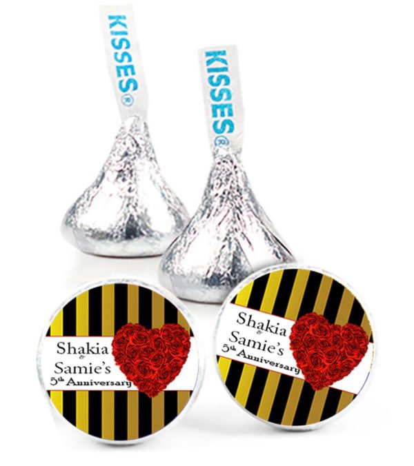 Wedding Anniversary Hershey Kisses The Brat Shack
