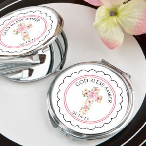 Religious First Holy Communion Mirror Compact Favor The Brat Shack